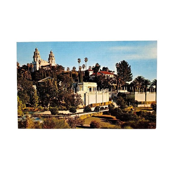 Vintage Postcard Hearst San Simeon State Historical Monument California HWY 1 - Picture 1 of 2